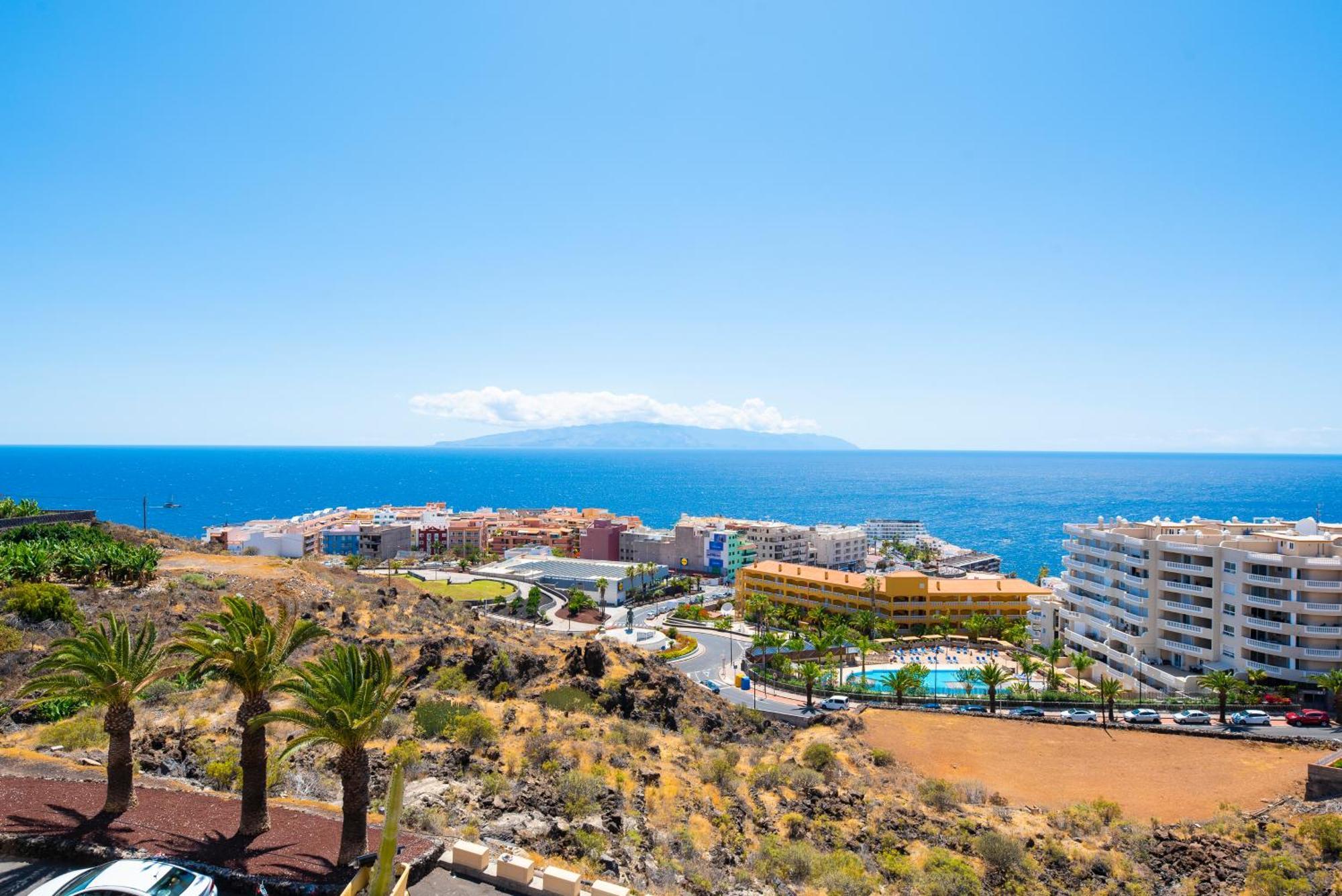 Panomaric Sea View - Sol Apartment Puerto de Santiago  Bagian luar foto